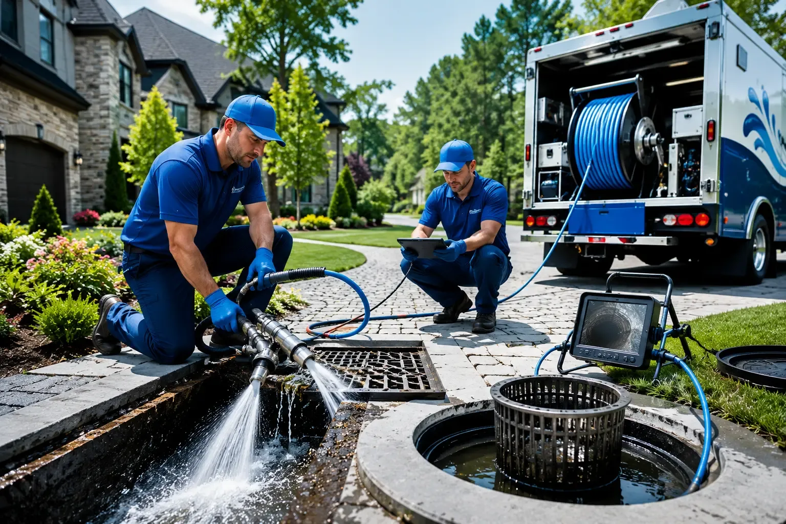 Local outdoor drain cleaning professionals in Hortonville, WI